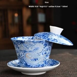 Size:
Width: 10.8CM Height: 9.5CM
Diameter: 9.3cm Capacity: 160ml